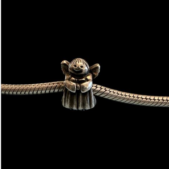 Authentic Pandora sterling silver Angel charm - Picture 1 of 1
